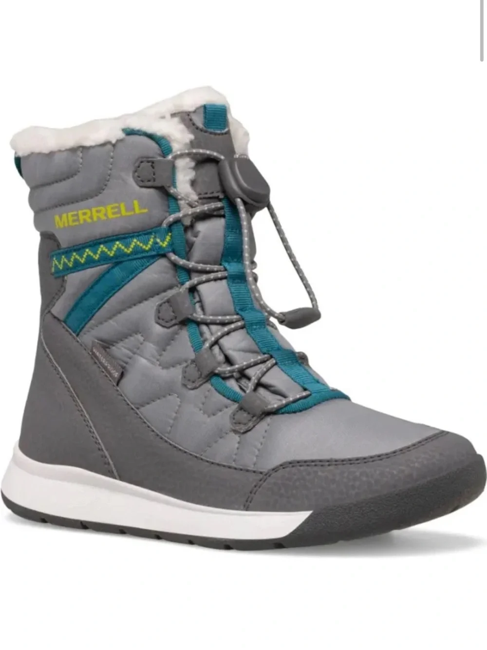 Merrell Snow Crush 3.0 Waterproof Snow Boots in Gray Multi sz 3m